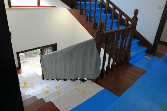 Blue White ESD Temporary Surface Protection Anti Static Adhesive 30 Layers Floor Sticky Mats