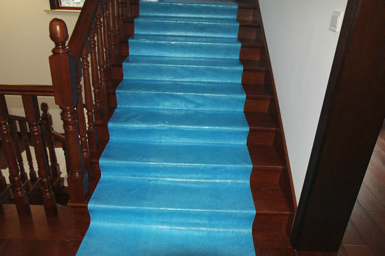 CE Non Slip Floor Protectors Painter Fleece Needle Punched Self Sticky Non Woven Road Mat Painter Cover Fleece